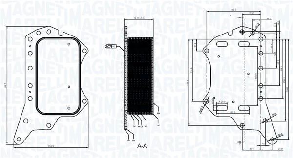 Oil Cooler, engine oil